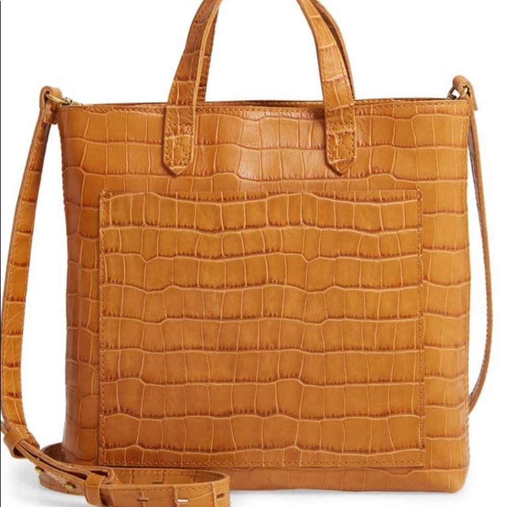 Madewell Medium Leather Transport Bag